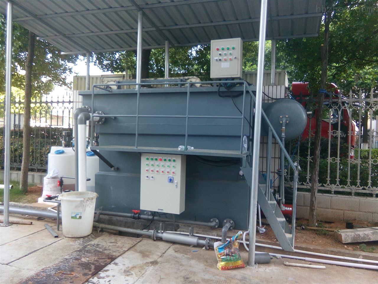 大型平流式涡凹溶气气浮机设备