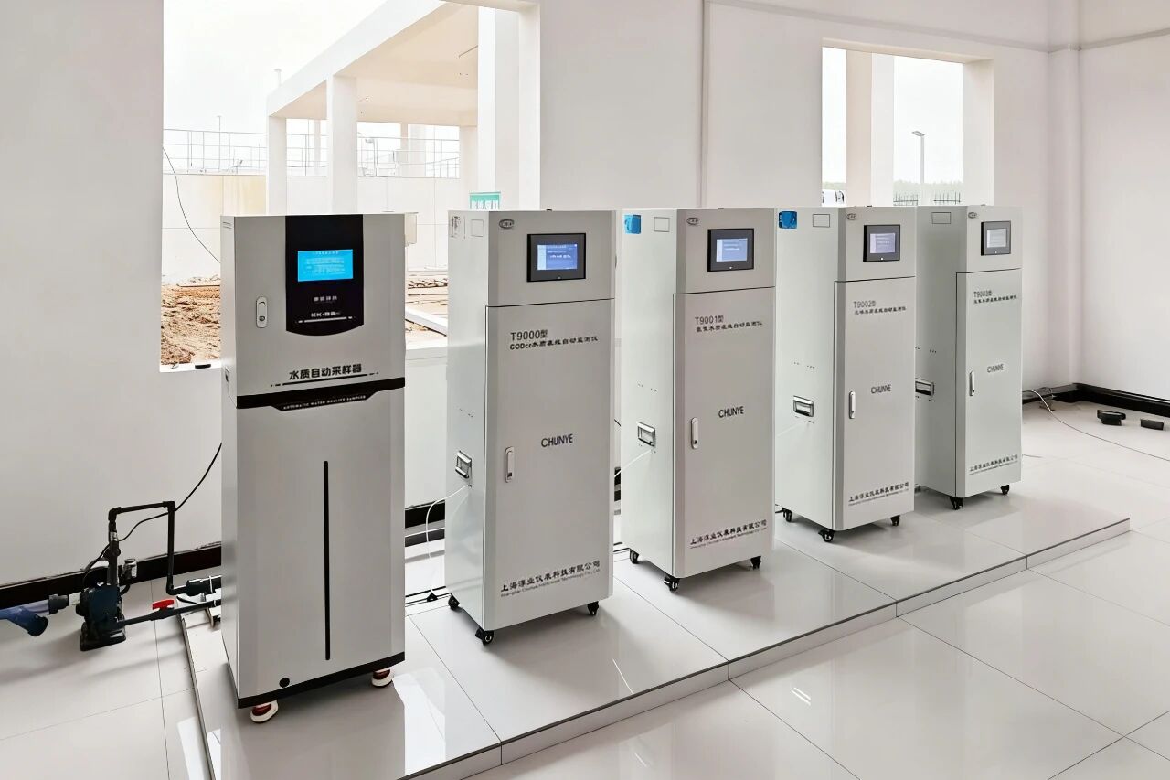 淳业科技 4 台专项水质监测仪落地定远某污水厂，治水添 “智能利器”