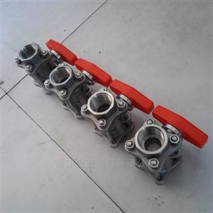 Q611F丝扣陶瓷球阀