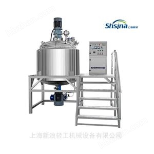 SXL-1000L真空高剪切攪拌鍋 電加熱攪拌罐