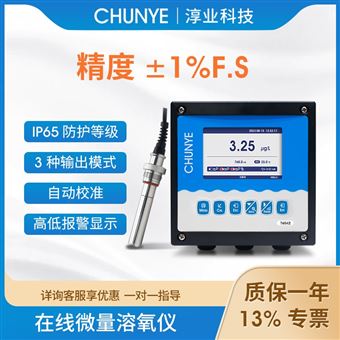 T6042微量氧在線溶氧儀