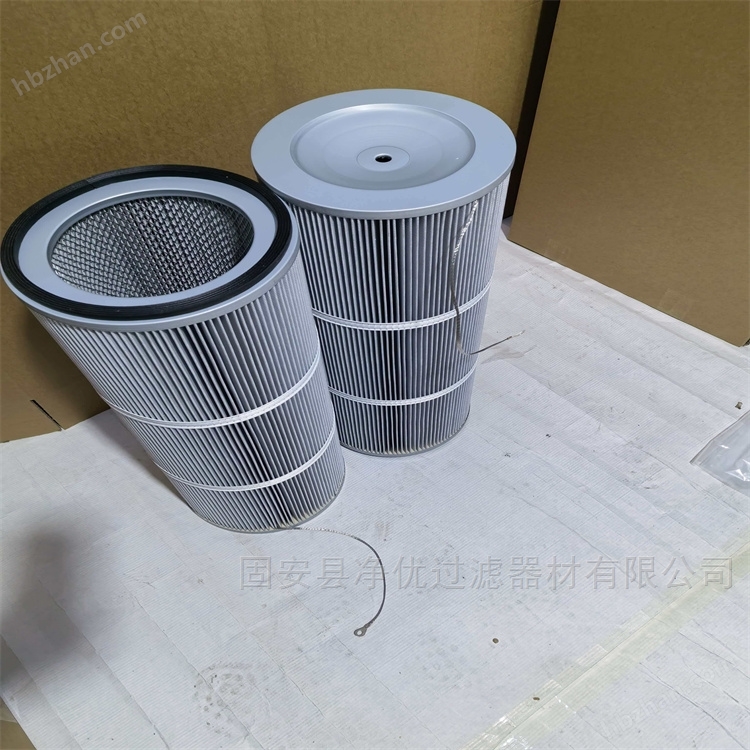 化工廠 聚酯 覆膜防靜電除塵濾筒325*660