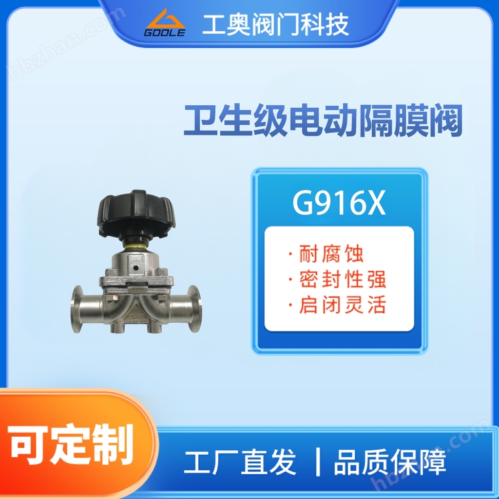 衛(wèi)生級電動隔膜閥