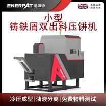 小型鑄鐵屑雙出料壓餅機(jī)