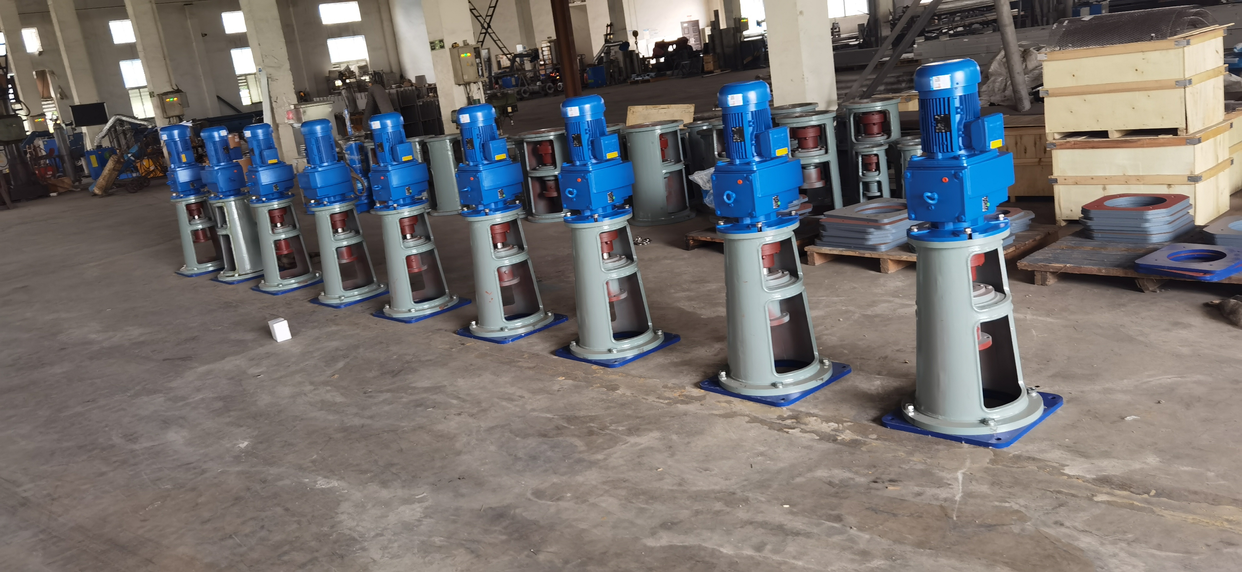 多曲面搅拌机安装要注意的问题