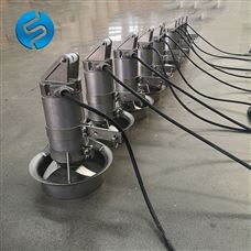 潛水攪拌機用于污水處理中的混合、攪拌和環流