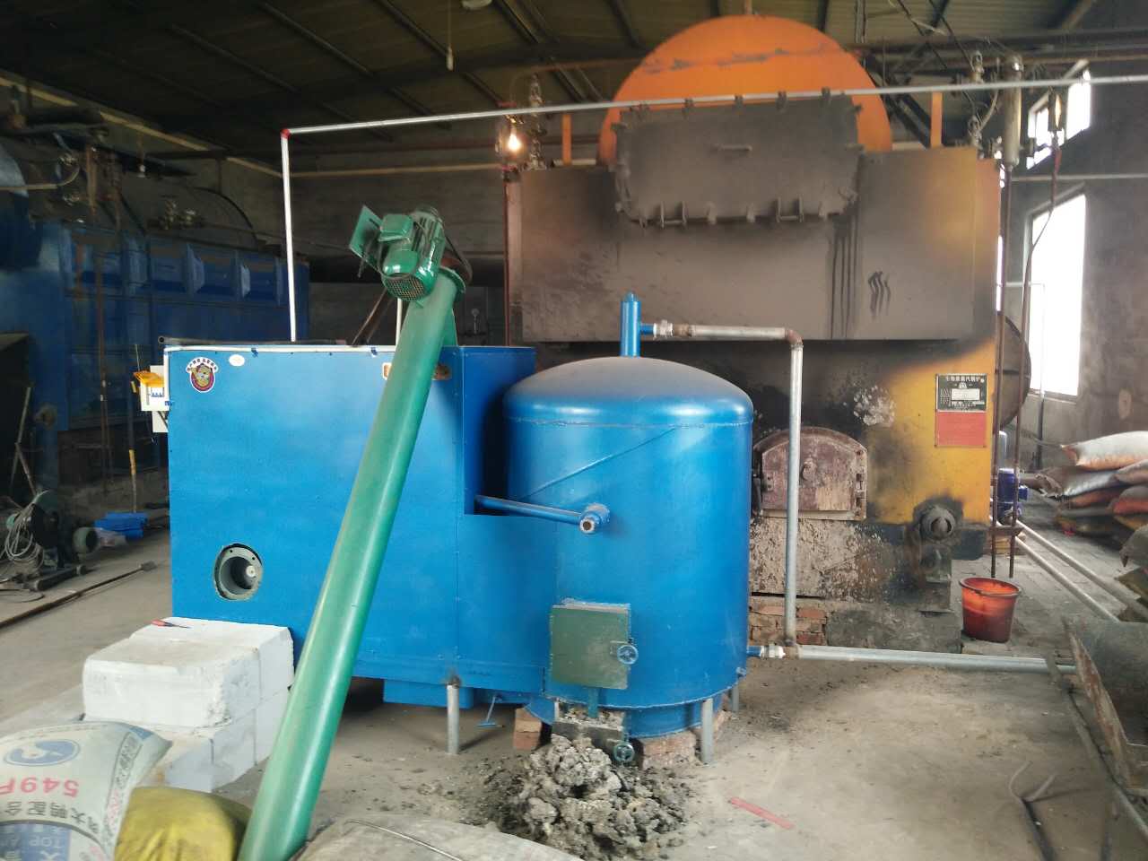 长沙县锯末颗粒燃烧炉讲解