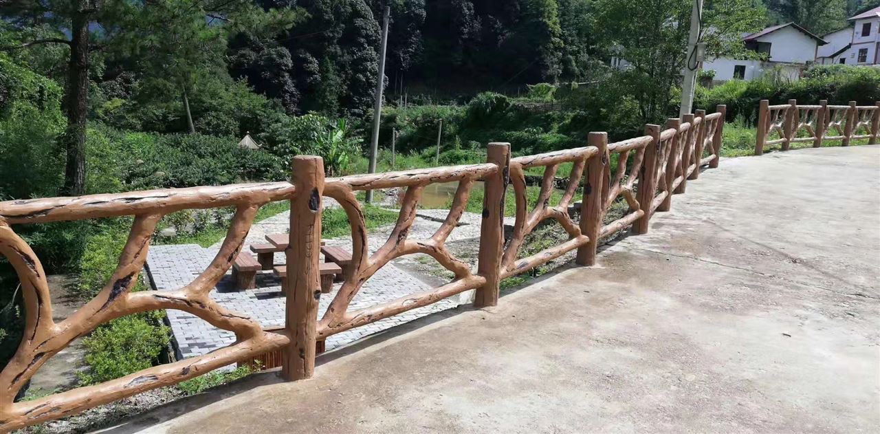 水泥仿木栏杆的优点