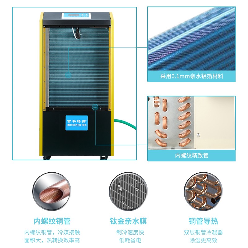 百科特奧DH-890D工業(yè)除濕機(jī)：三大核心技術(shù)破解高溫高濕難題