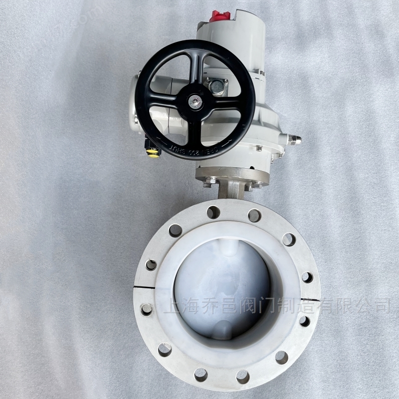 智能一体化电动不锈钢衬氟蝶阀