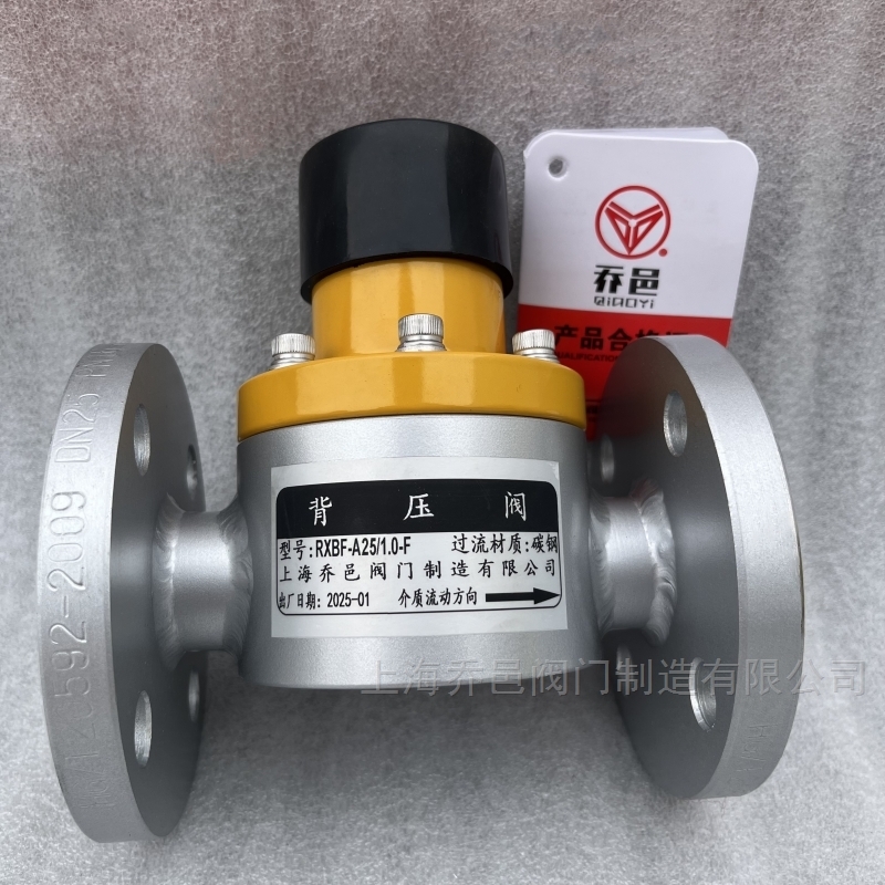 RXBF-L25/2.0-F不锈钢316L背压阀