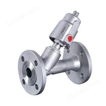 進(jìn)口法蘭全不銹鋼氣動角座閥