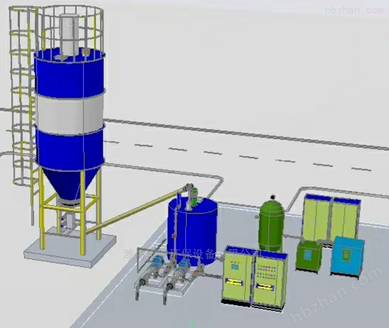 污水處理廠用濕法粉末活性炭投加裝置