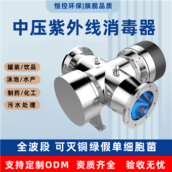 中压紫外线消毒器